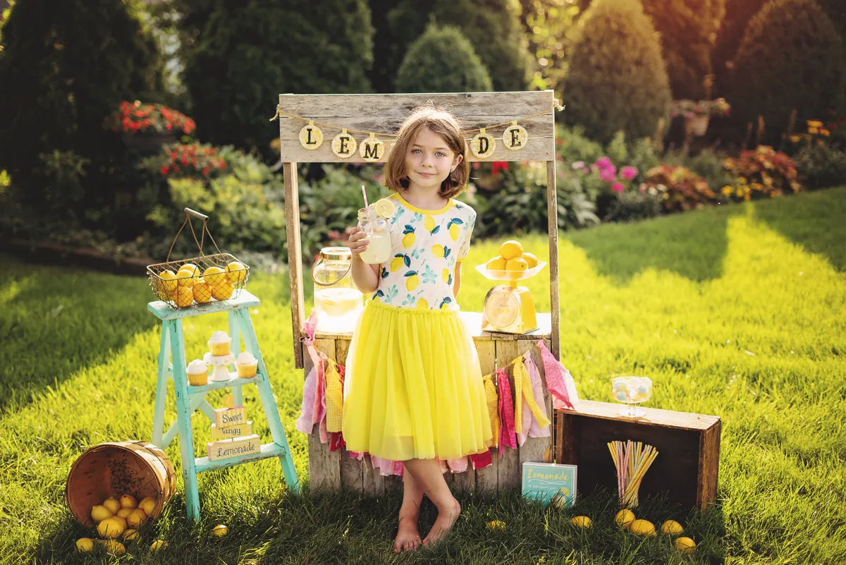 LEMON TUTU DRESS