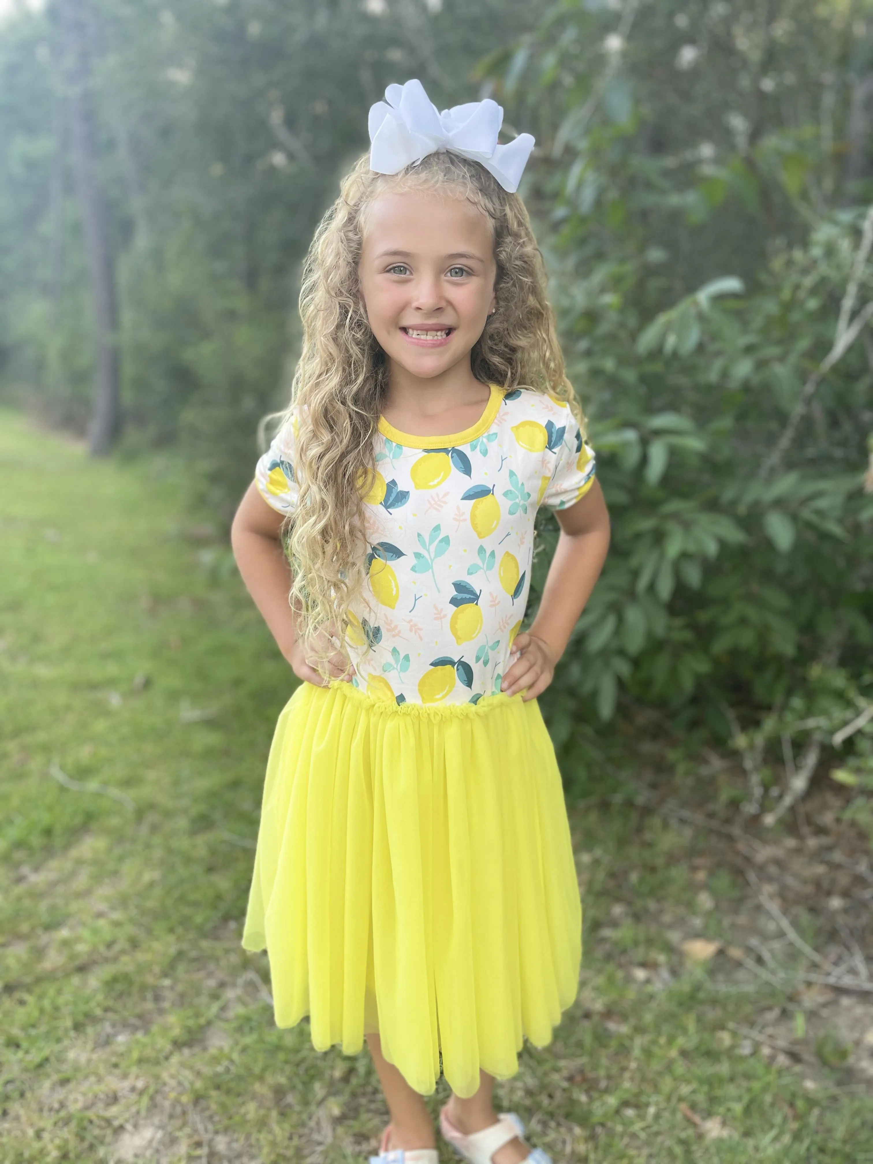 LEMON TUTU DRESS