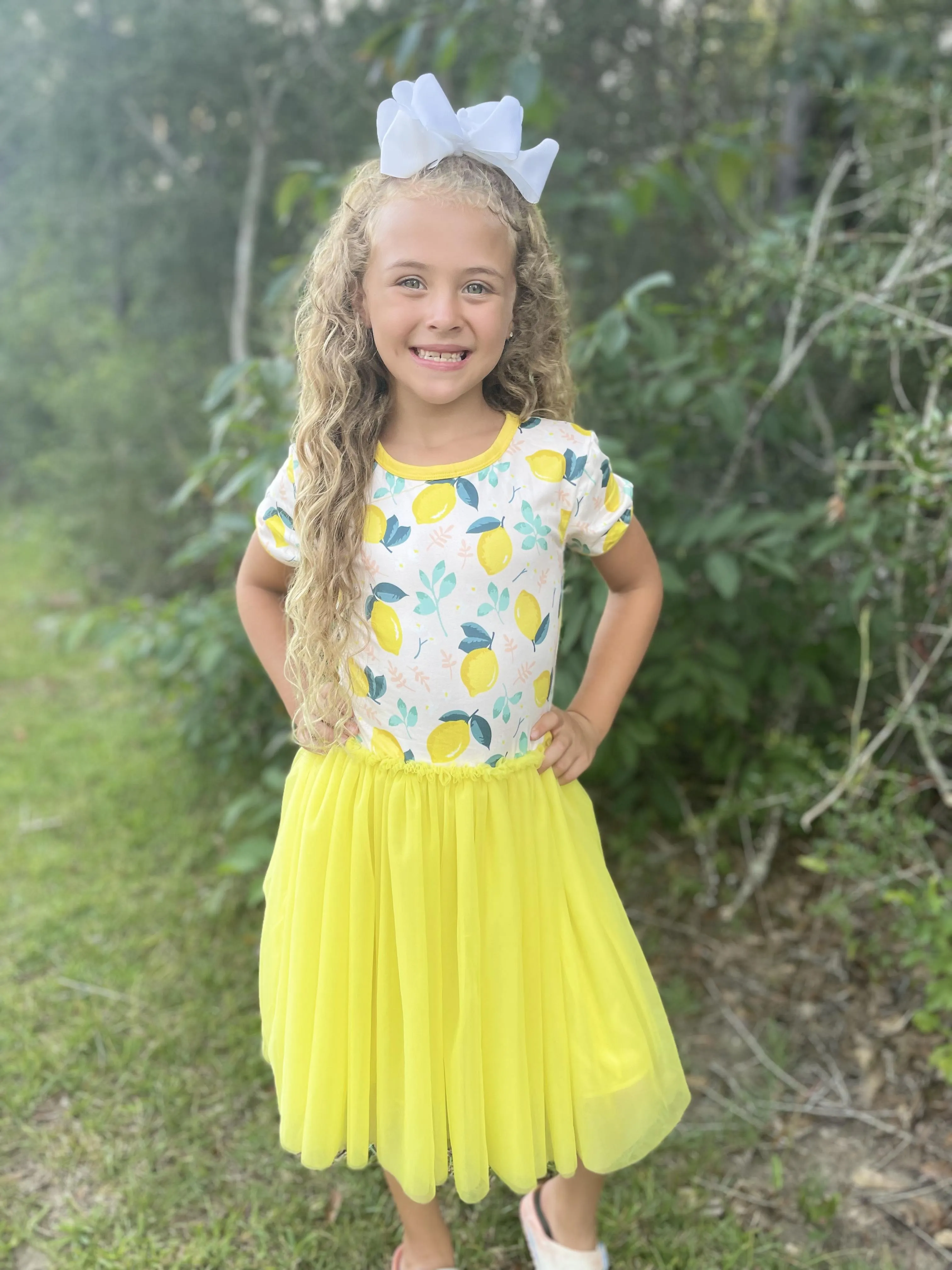 LEMON TUTU DRESS