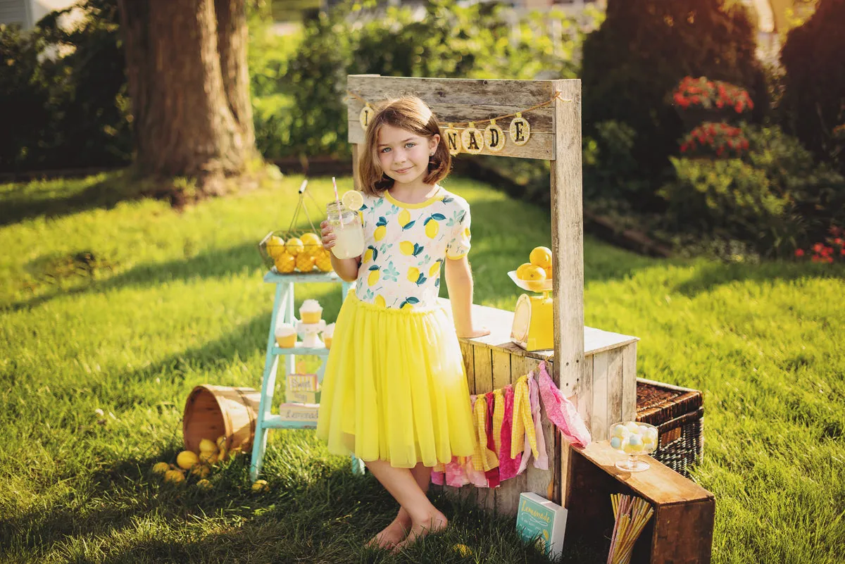 LEMON TUTU DRESS