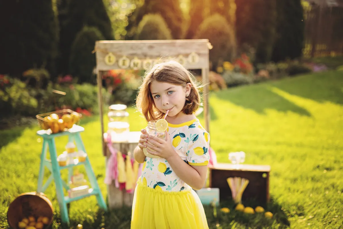 LEMON TUTU DRESS