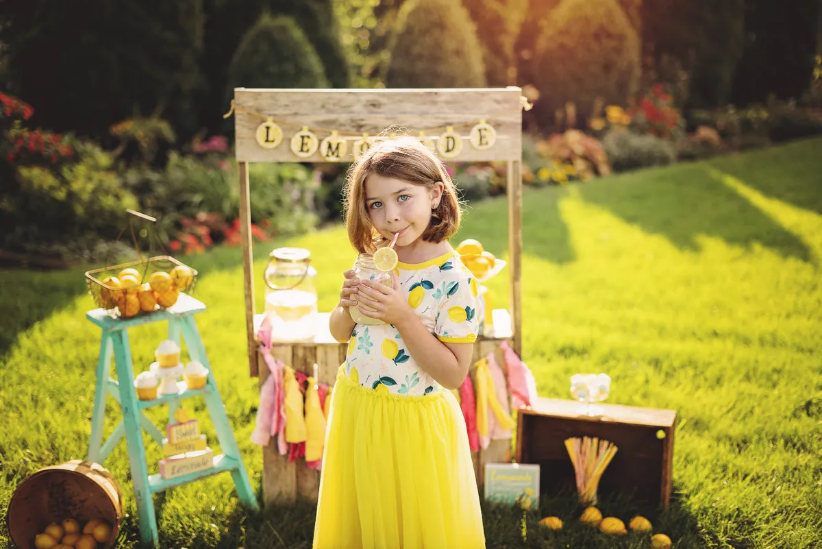 LEMON TUTU DRESS