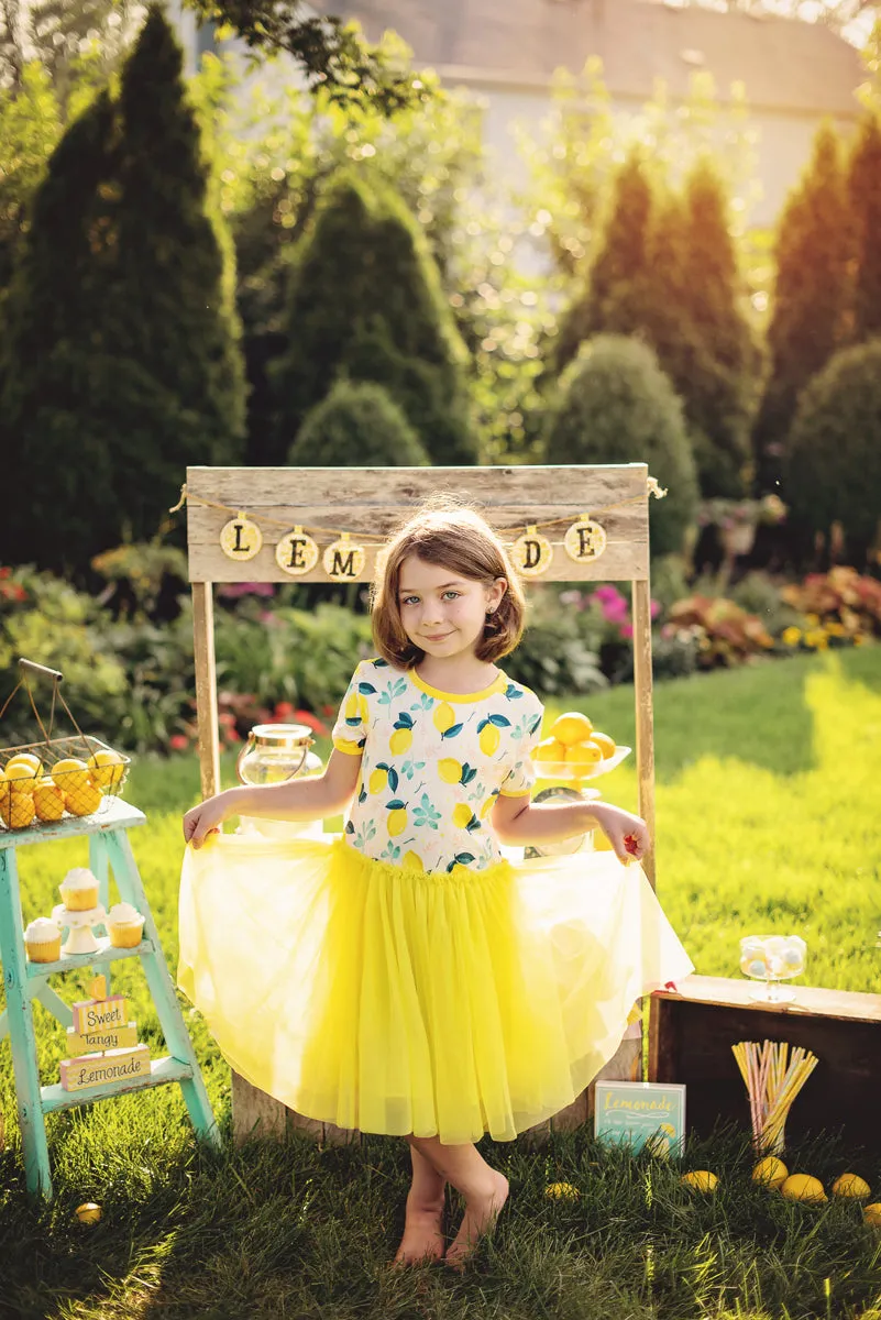 LEMON TUTU DRESS