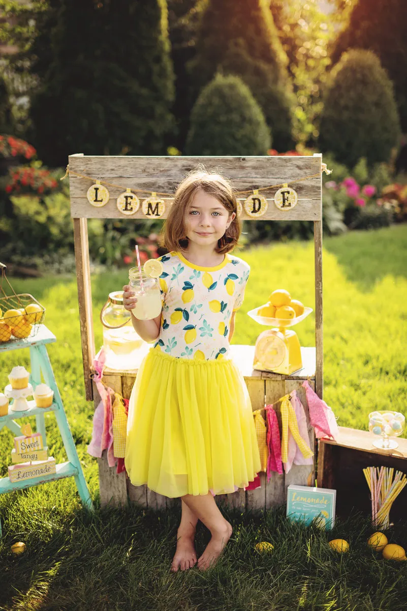 LEMON TUTU DRESS