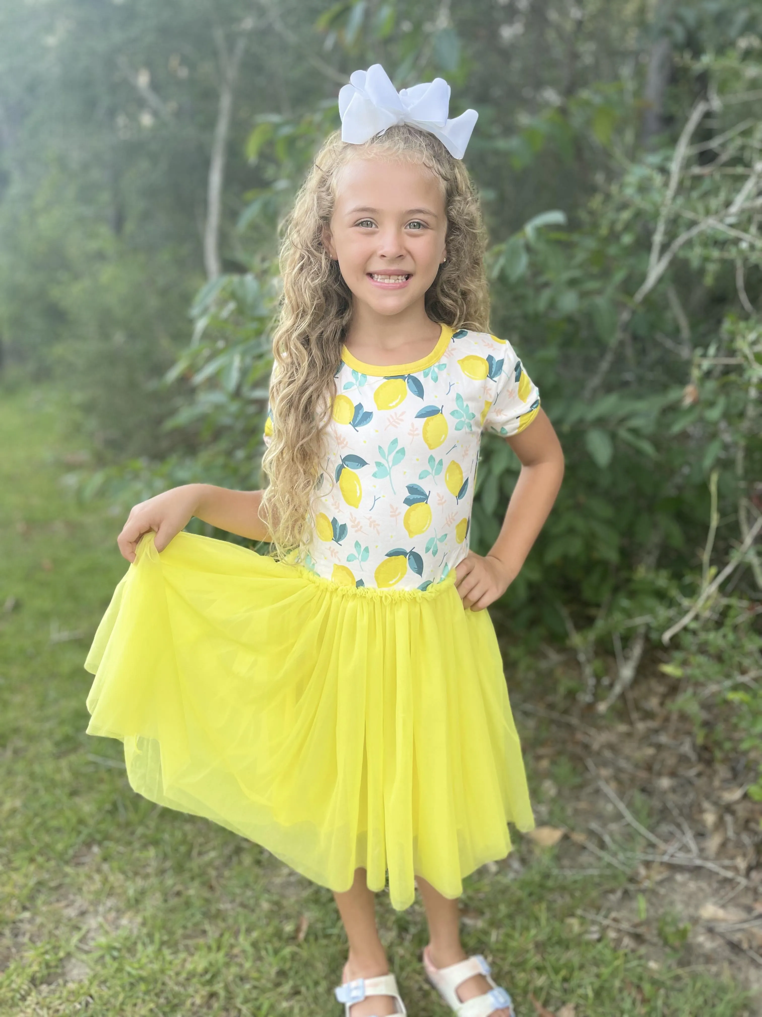 LEMON TUTU DRESS