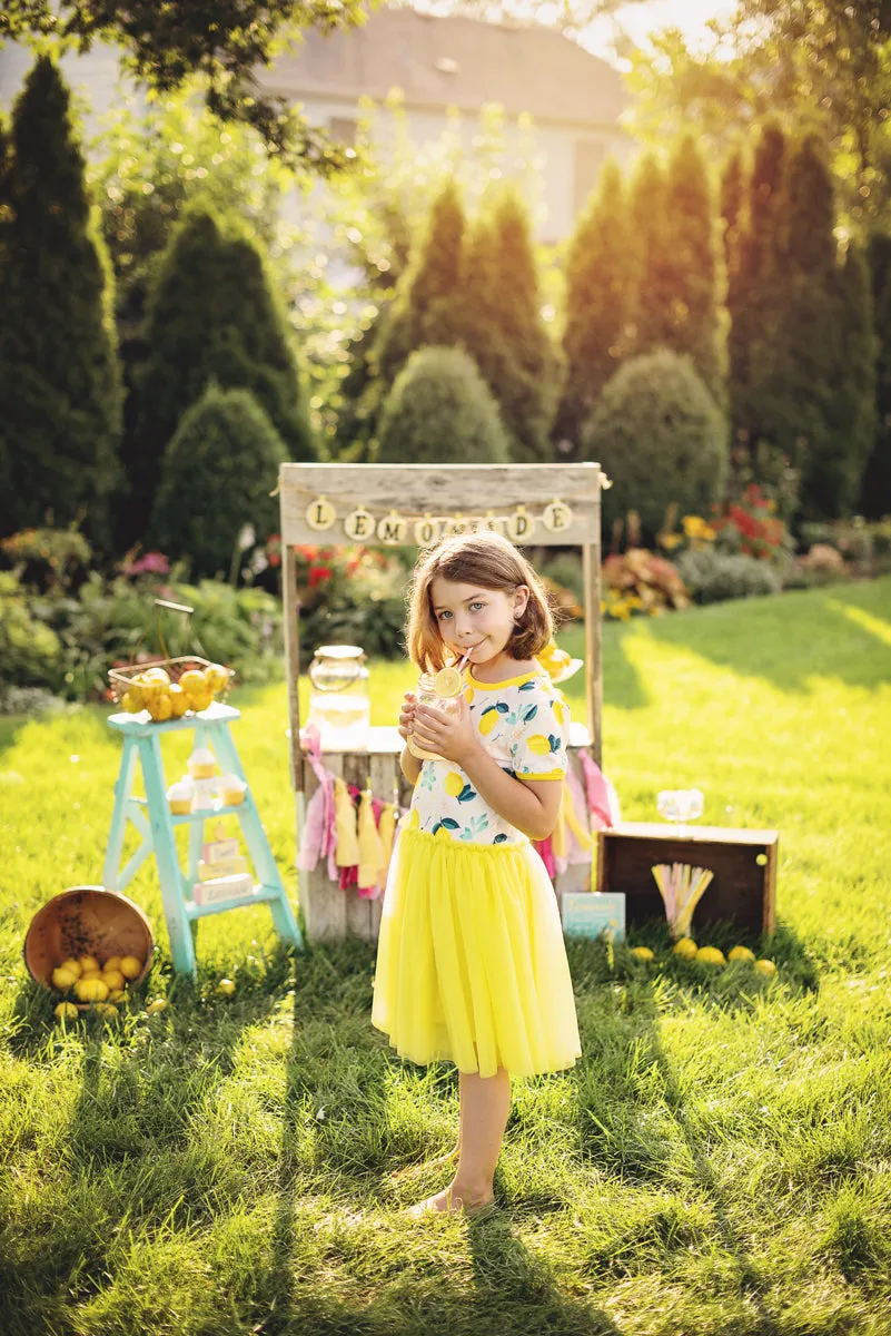 LEMON TUTU DRESS