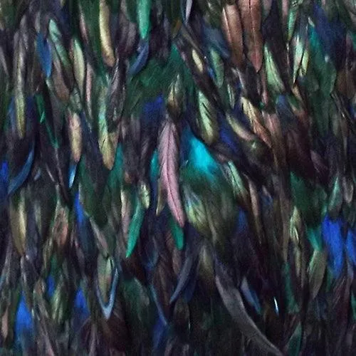 Maori Paua Blue Korowai Cape