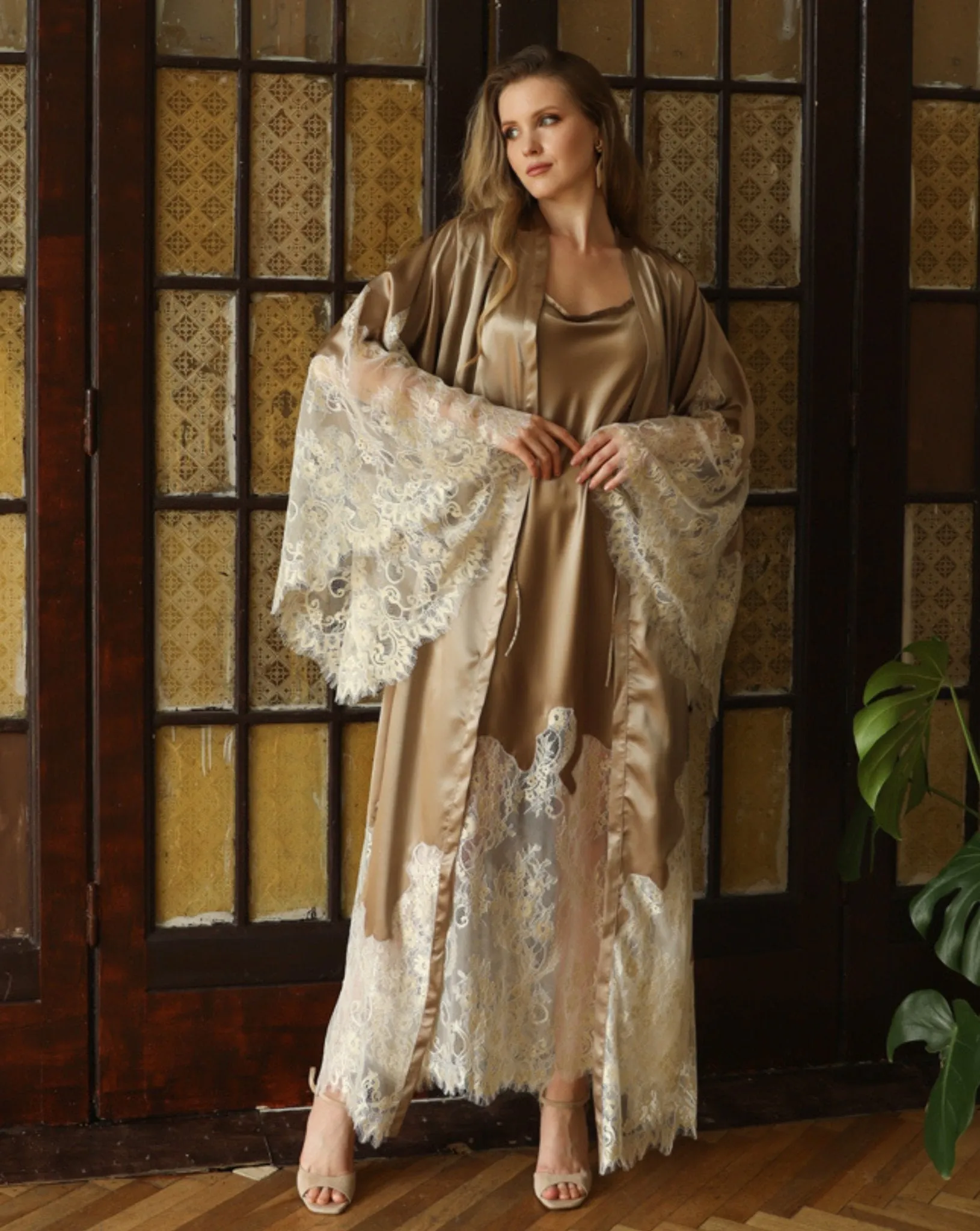 Marrakesh Robe and Nightgown Set