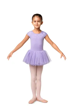 Mirella M1538C Cap Sleeve Tutu Leo