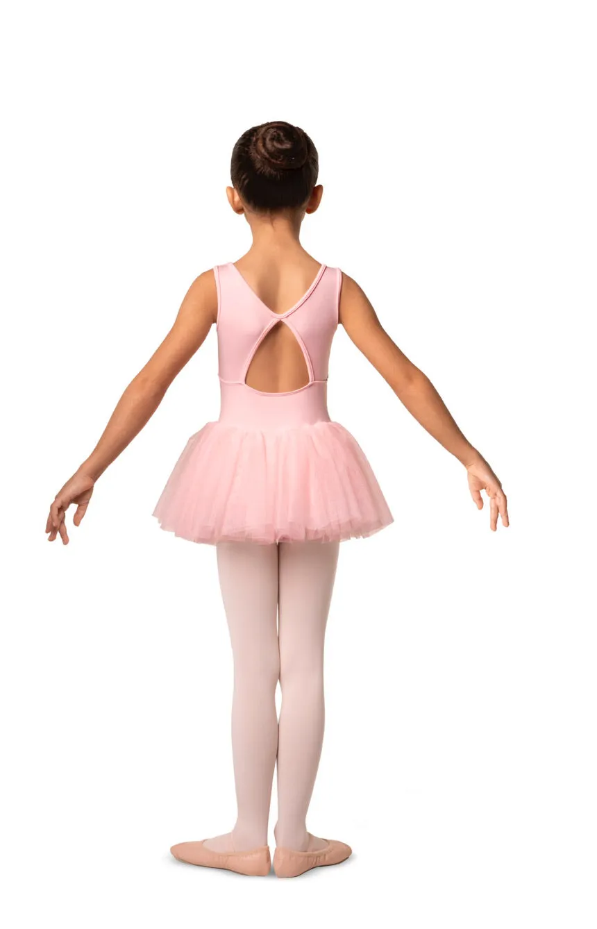 Mirella M471C Open Back Tank Tutu Leo