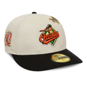 NEW ERA Baltimore Orioles MLB Pin Stone 59FIFTY Low Profile Fitted Cap