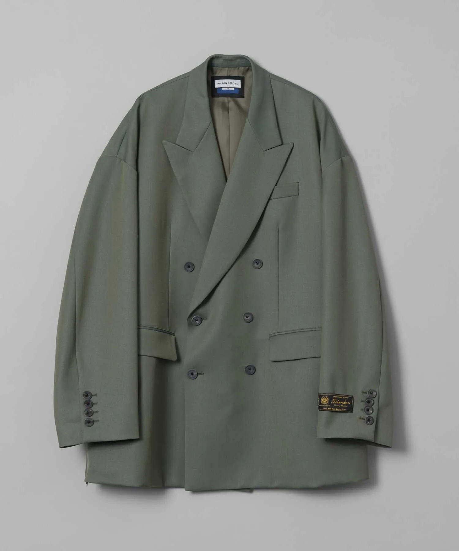 Prime-Over Schonherr Peaked Lapel Double Tailored Jacket