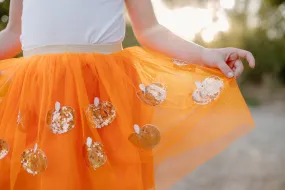 PUMPKIN TUTU SKIRT