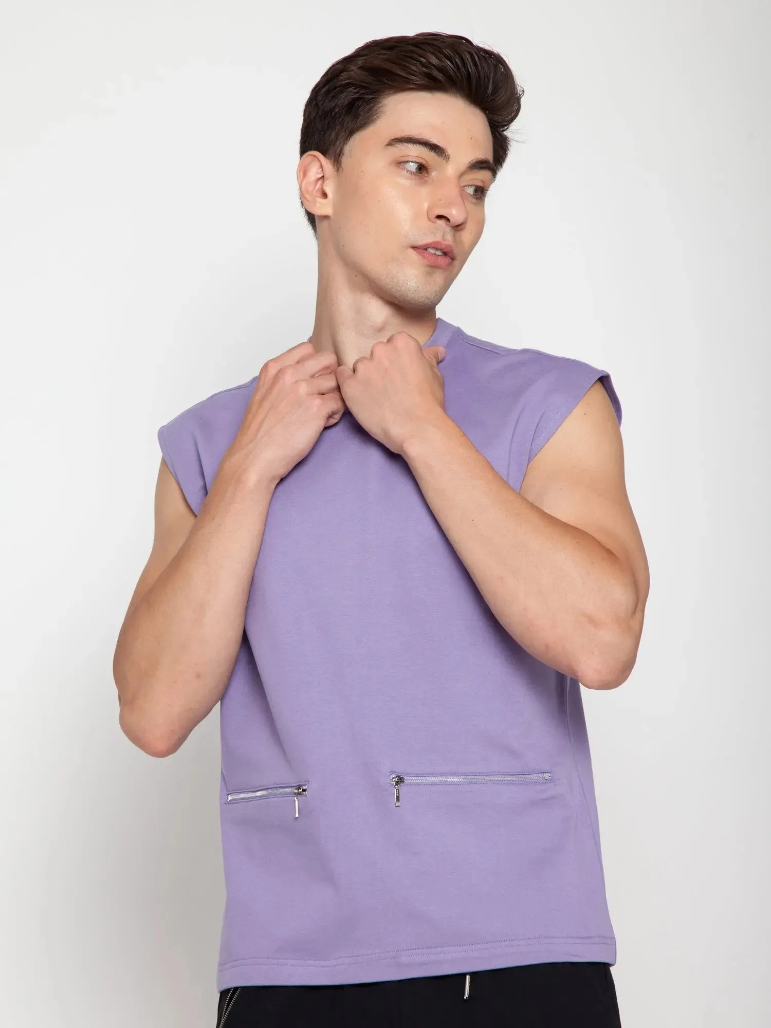 Purple Haze Sleeveless Tee