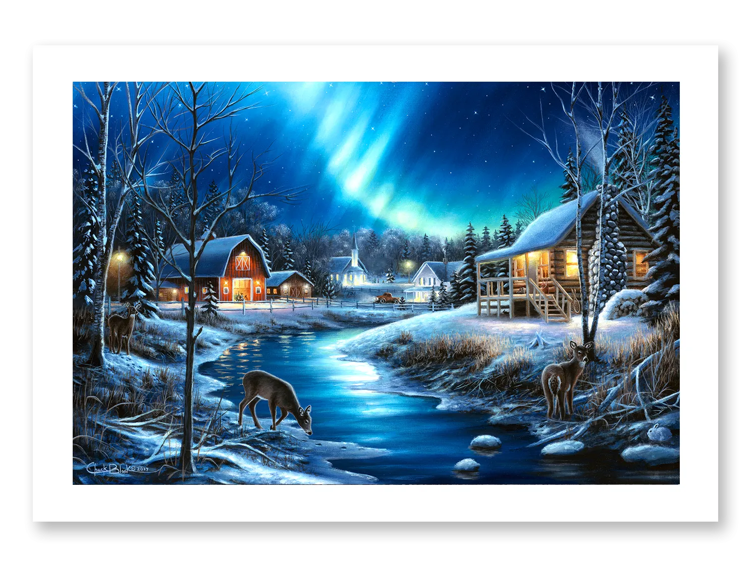 "Beauty In Everthing" - Winter Landscape Art Print