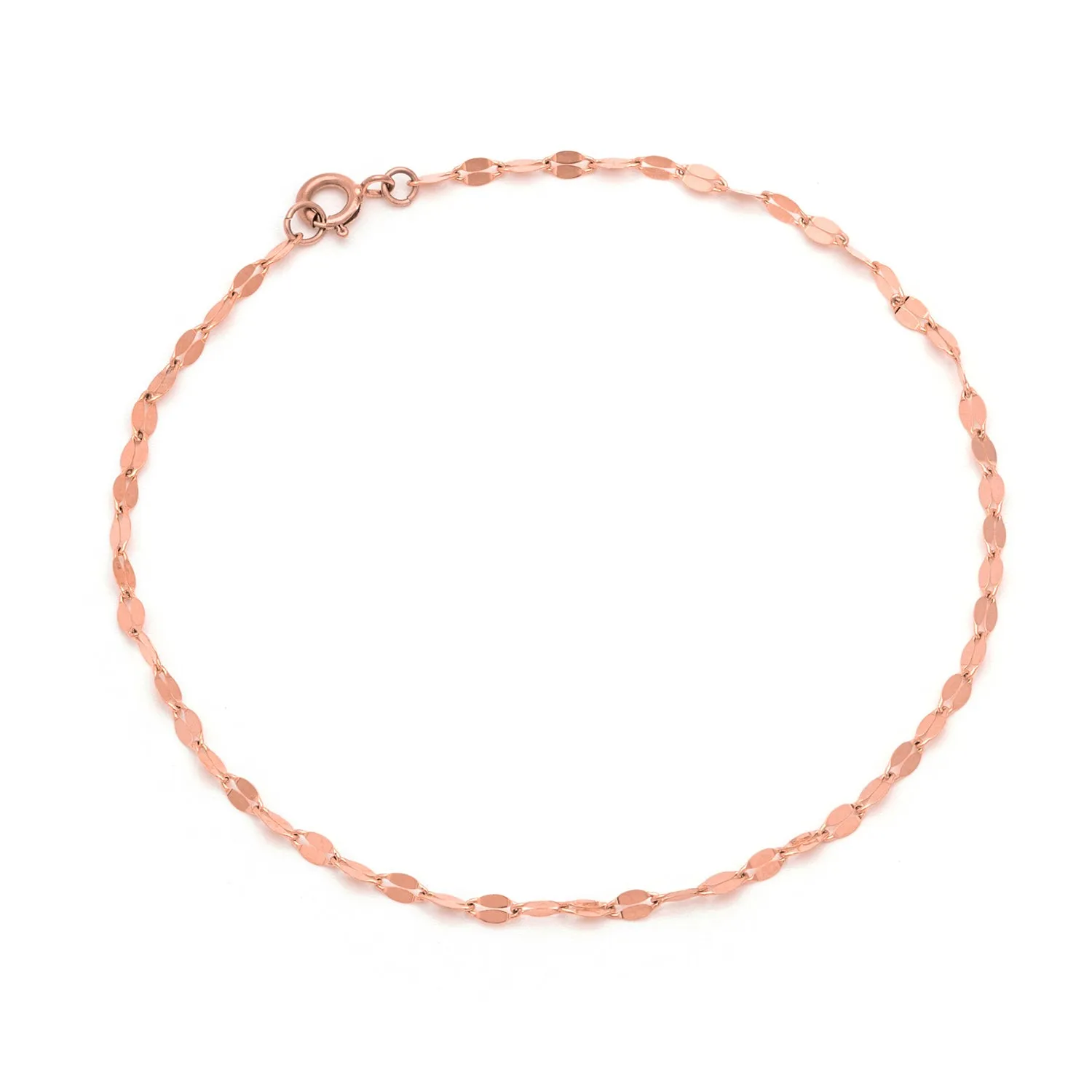 Shimmer Bracelet | Solid 14k Rosegold