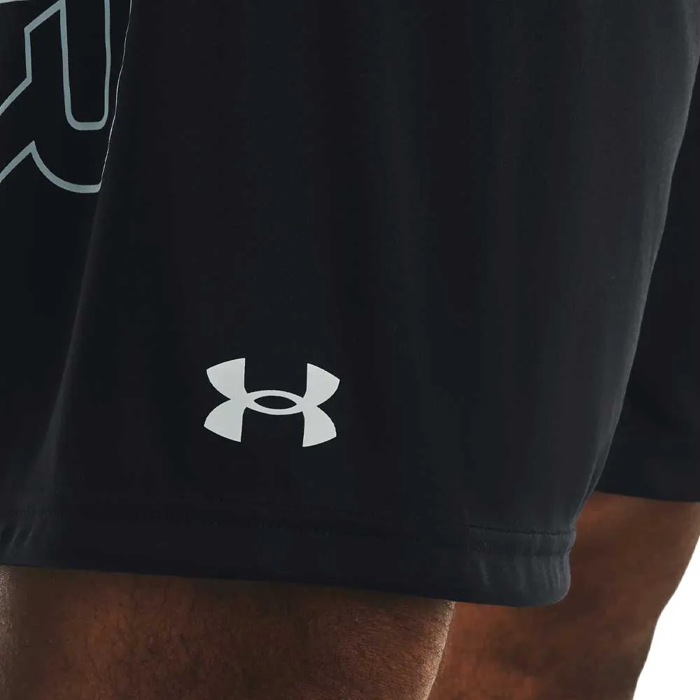 Short Largo Under Armour para Hombre Tech WM Graphic Short Negro