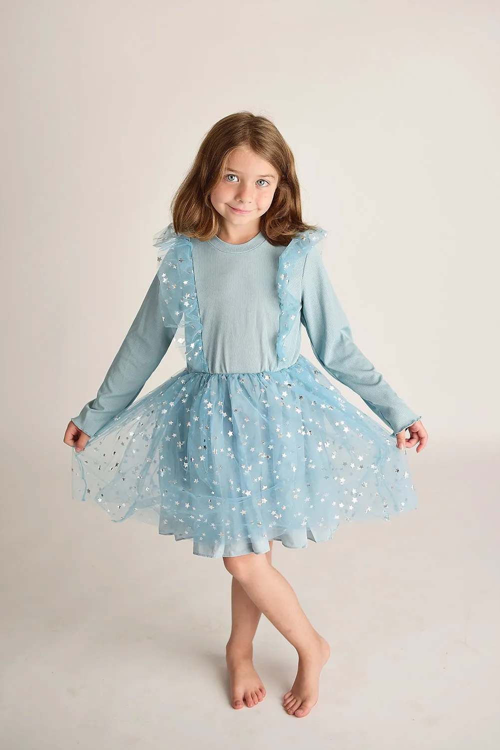 SNOWY BLUE STAR TUTU DRESS (Copy)