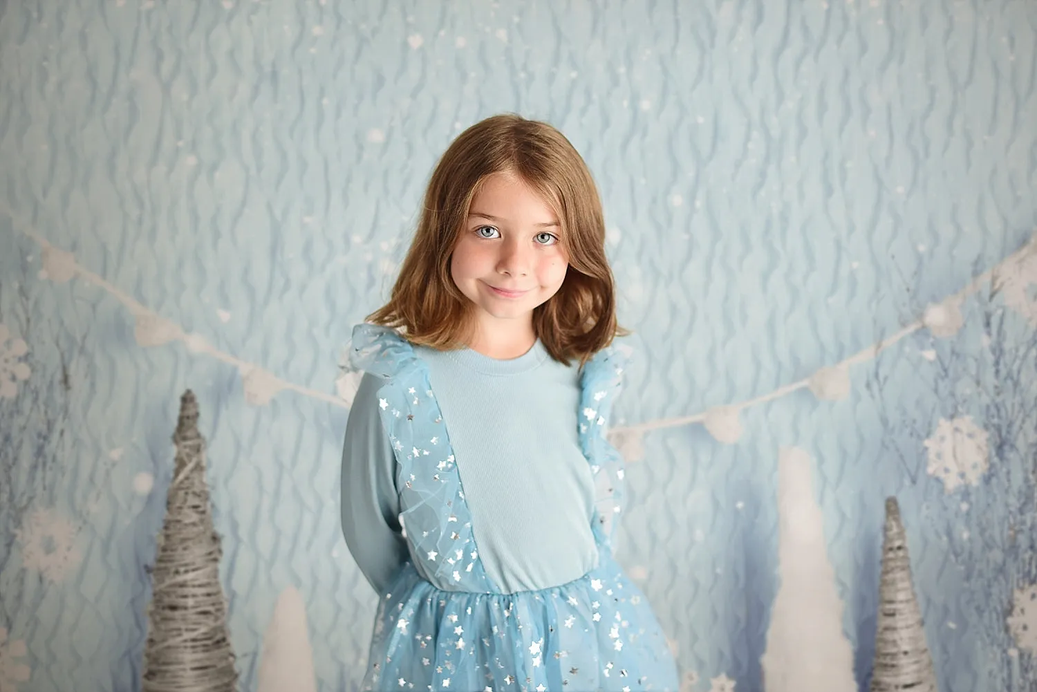 SNOWY BLUE STAR TUTU DRESS (Copy)