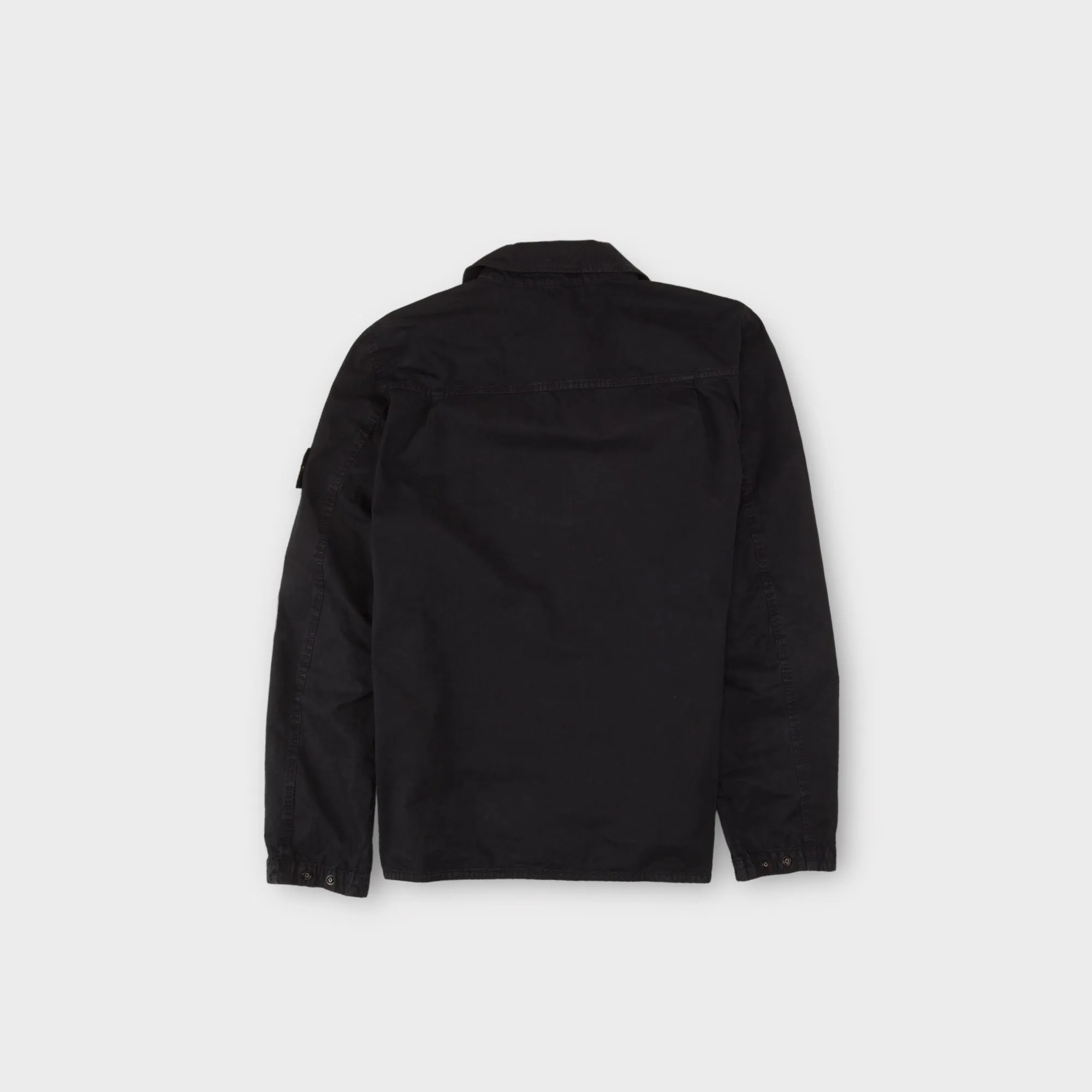 Stone Island 5103WN Cotton Zip Overshirt I Navy