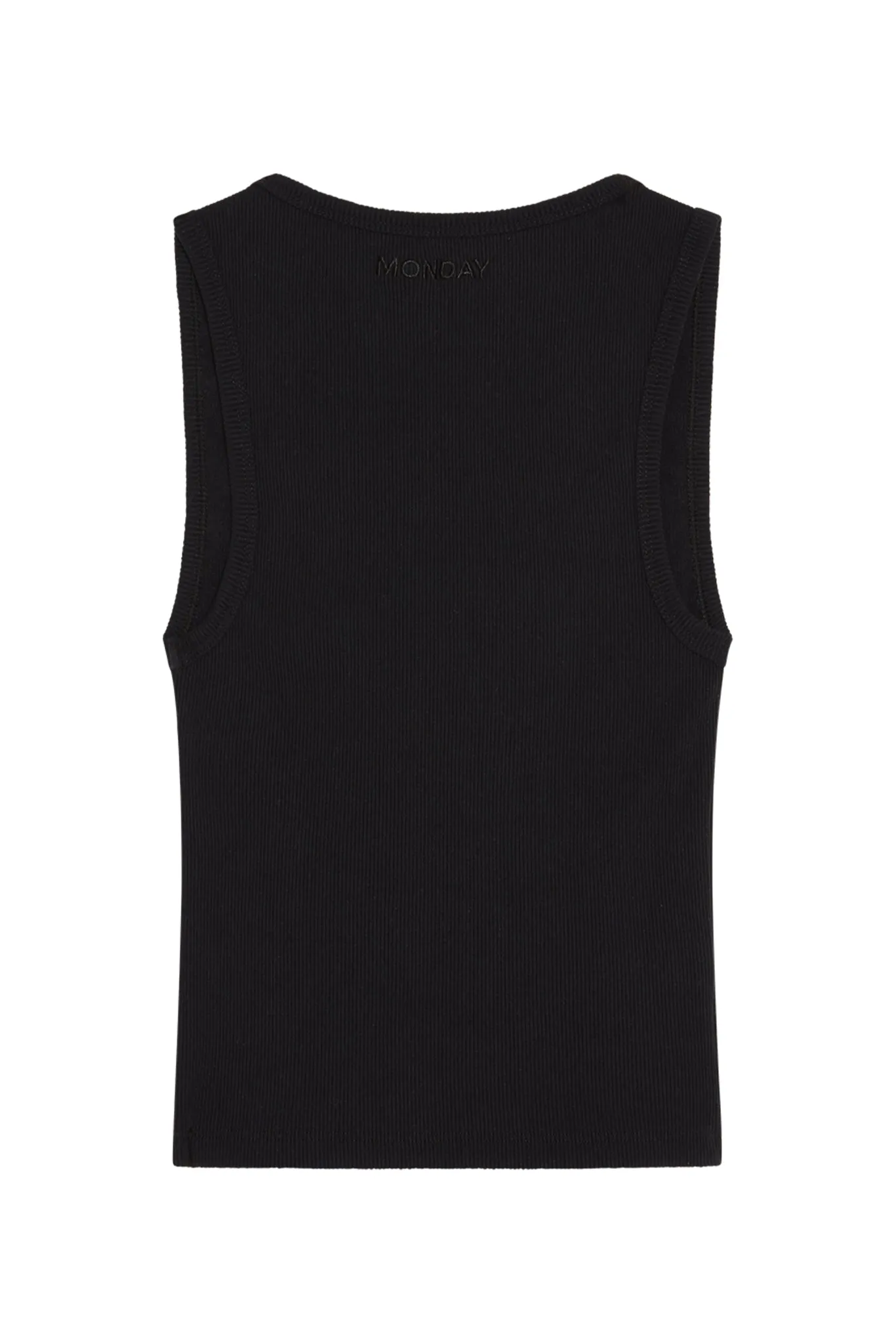 Tash Tank - Black Rib