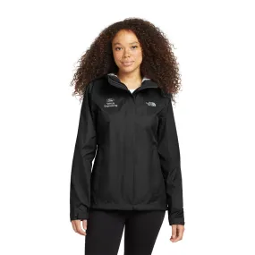 The North Face Ladies Dry Vent Rain Jacket- Black