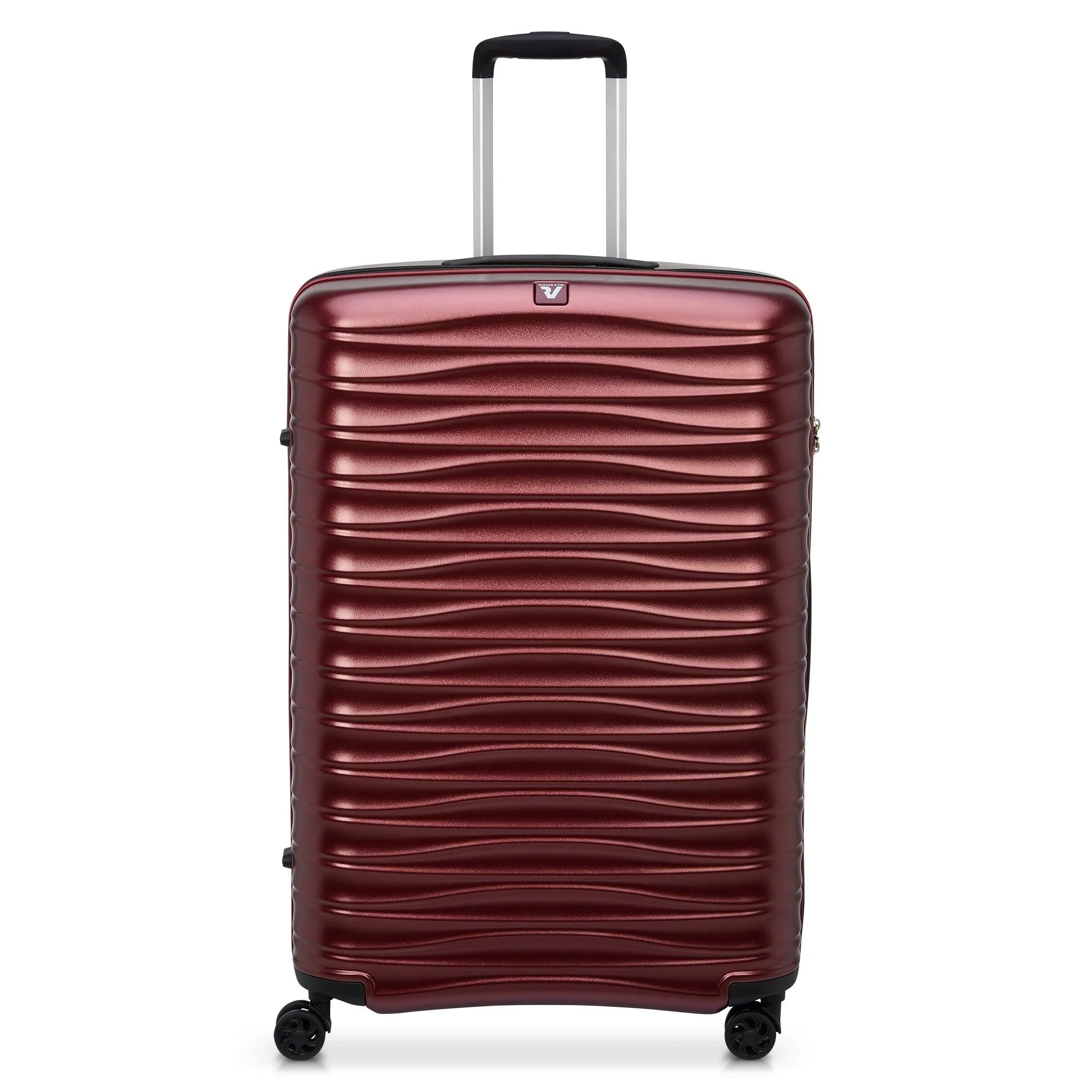 Trolley Grande 75 Cm RONCATO Wave Rosso Rigido 4 Ruote