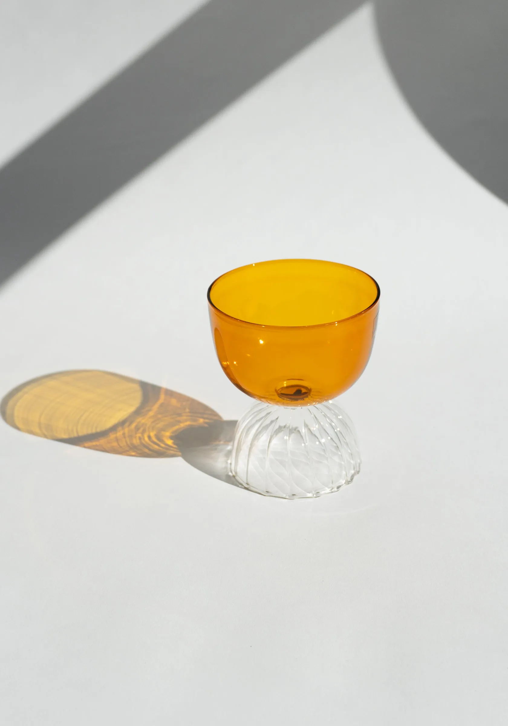 Tutu Glass Bowl in Amber