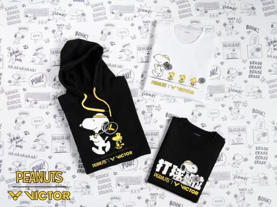 Victor x Peanuts Sweater T-SNE C (Black)